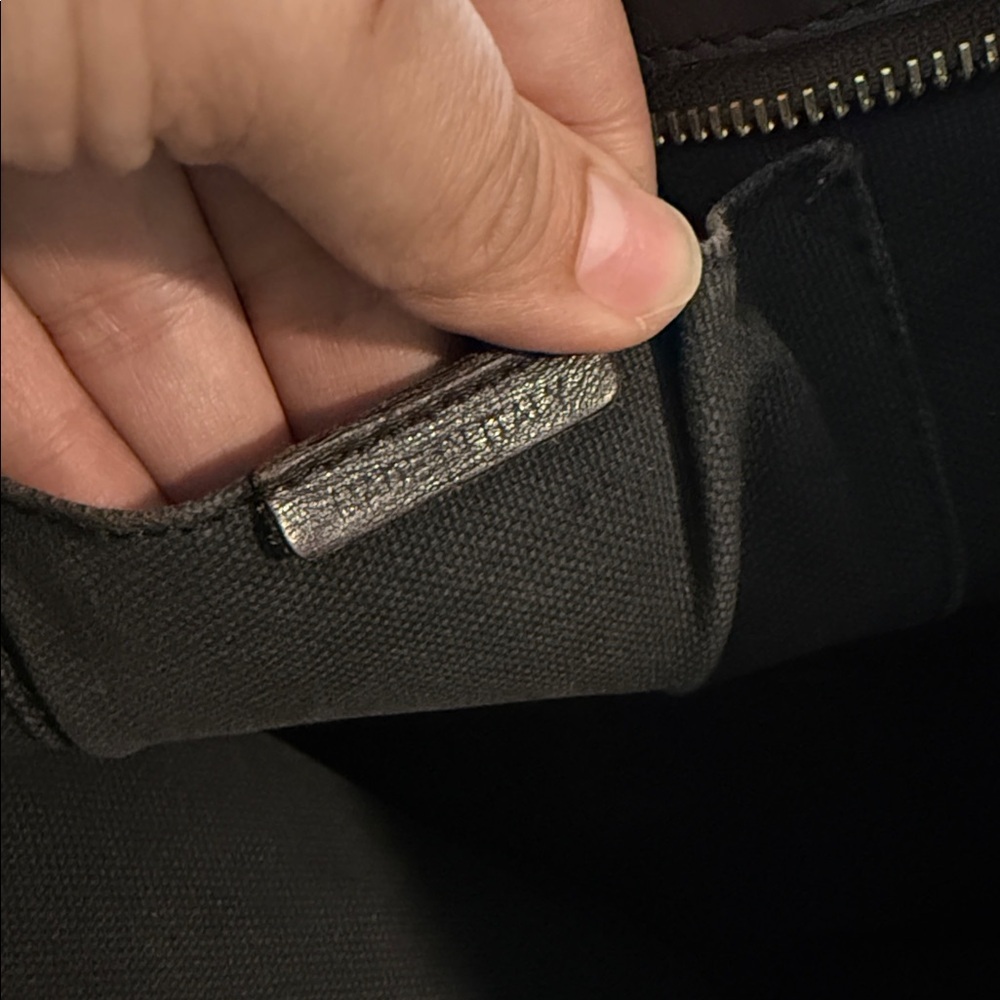 Burberry Beige and Black Checkered Tote - Picture 6 of 9